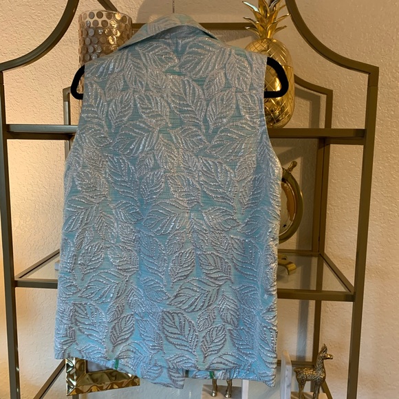 Gorgeous double breasted jacquard jacket - Picture 7 of 8